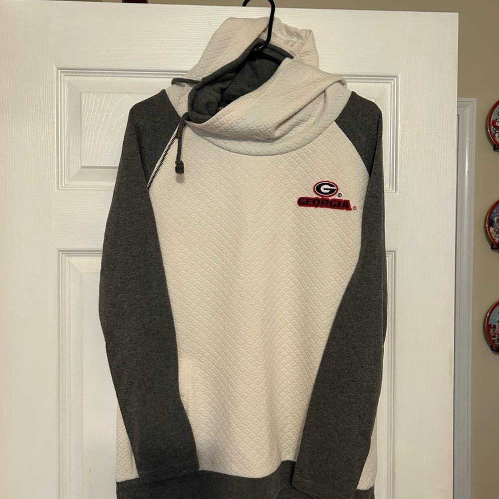 Georgia Women's Two-Tone Hoodie